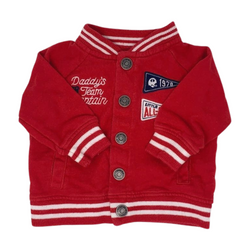 Red Varsity Styled Jacket