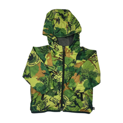 Green Camo Hooded Jacket
