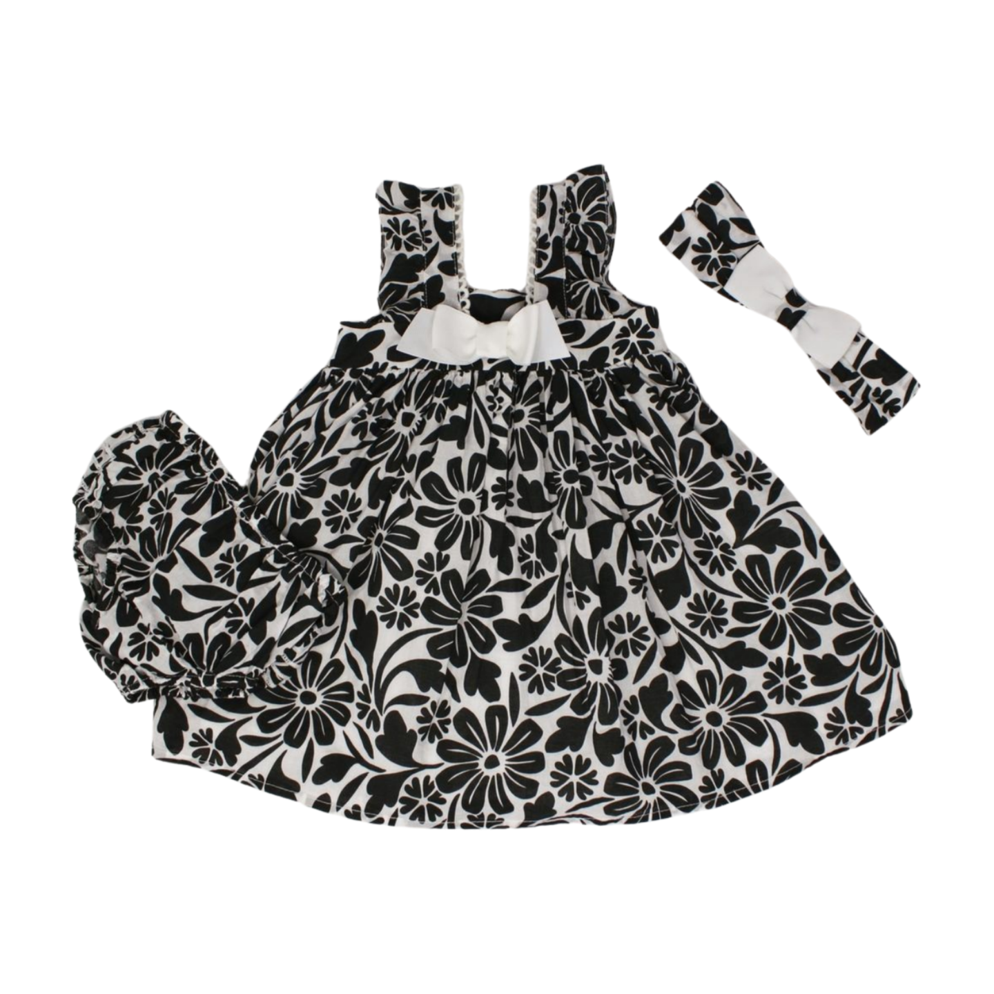 3-Piece Floral Dress | 6-9-months Formal Wear for Baby Girl | Affordable and Sustainable Baby Clothes in Canada Bundled 3-Piece Floral Dress | 6-9-months Formal Wear for Baby Girl | Affordable and Sustainable Baby Clothes in Canada Bundled