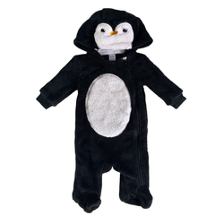 Penguin Costume in Black and White 0-3 months / Unisex / Halloween