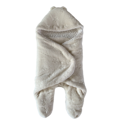 Soft Swaddle Bunting Suit with Feet, 0-3m