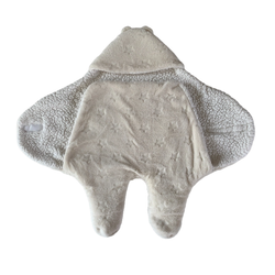 Soft Swaddle Bunting Suit with Feet, 0-3m