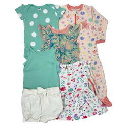 Mint Green and Peach