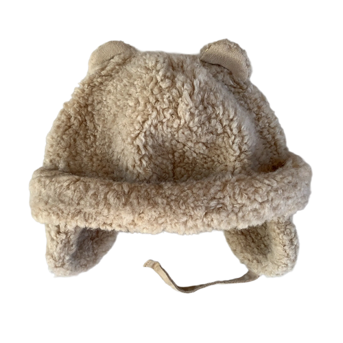 Brown Fuzzy Bear Hat