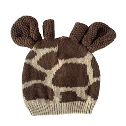 Knit Giraffe Hat