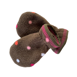 Brown No-Thumb Mittens Small / Female / Everyday