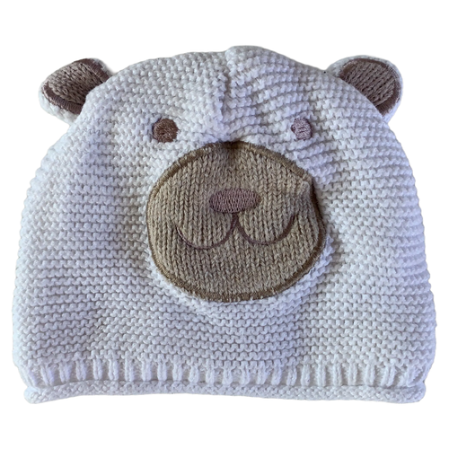 Knit Bear Face Hat Small / Unisex / Everyday