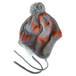 Orange Fox Winter Hat Small / Unisex / Everyday