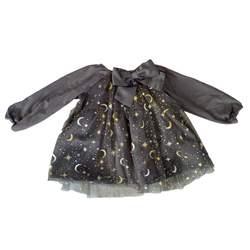 Moon and Star Dress 6-9 months / Female / Formal