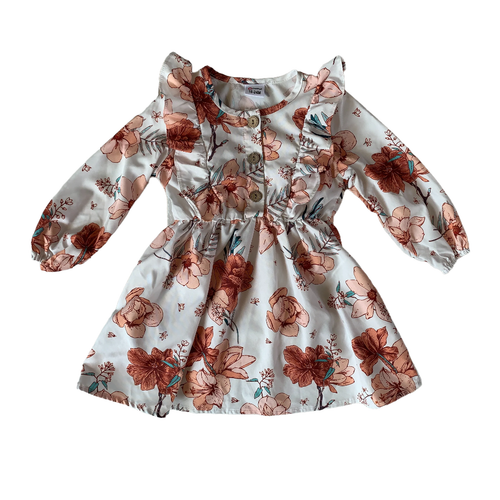 Floral Ruffle Dress 18-24 months / Female / Formal