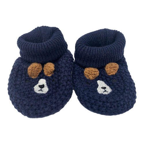 Bear Booties in Navy