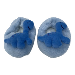 Blue DInosaur Slippers