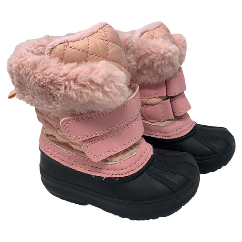 Light Pink Winter Boots