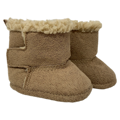 Light Brown Baby Bootie