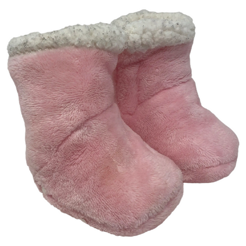 Soft and Fuzzy Pink Slippers