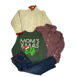Mom's Christmas Elf 18-24 months / Male / Christmas