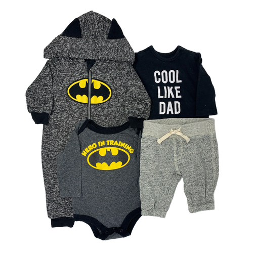 Batman in Training 0-3 months / Male / Halloween