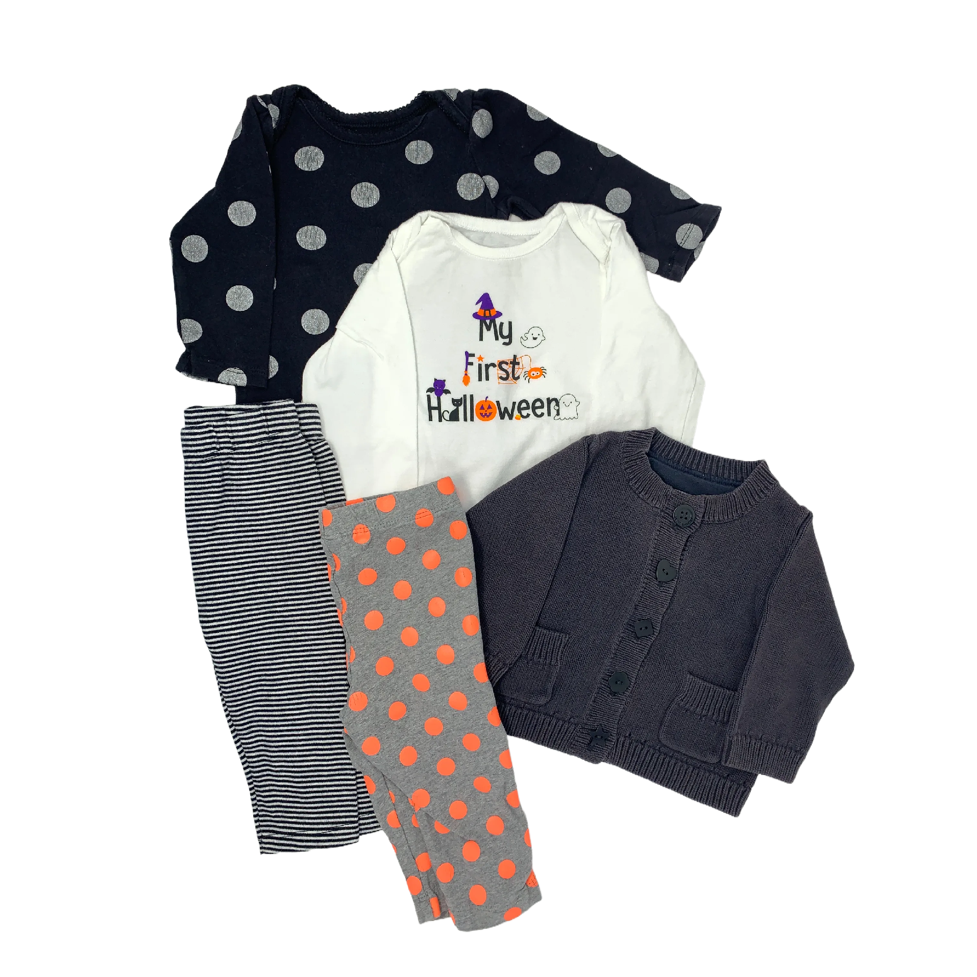 Polka Dot Halloween 9-12 months / Male / Halloween