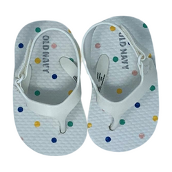 Polka Dot Flip Flops