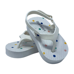 Polka Dot Flip Flops