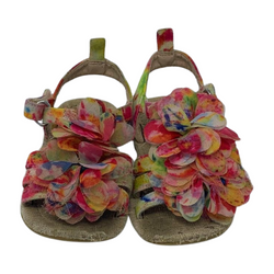 Flower Brown Sandals