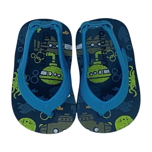 Under The Sea Flip Flops