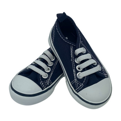 Navy Sneakers, Size 4