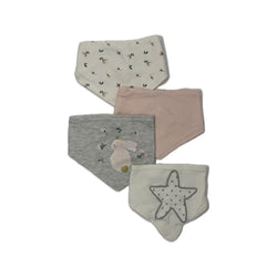 Soft Coloured Bandana Bibs