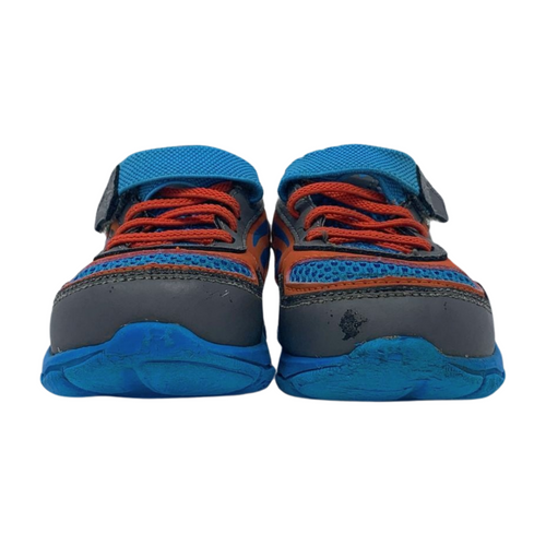 Blue and Orange Shoes, Size 7