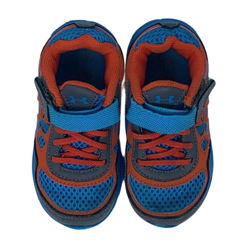 Blue and Orange Shoes, Size 7