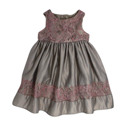 Pink and Silver Formal Dress