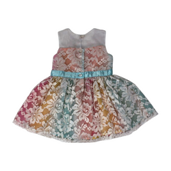 Rainbow Striped Dress