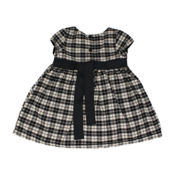 Black and White Plaid Dress