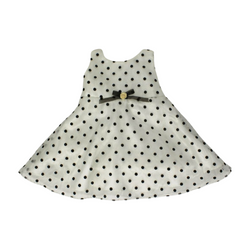 Black and White Polka Dot Dress
