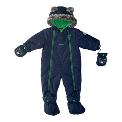 Navy and Green Snowsuit 12-18 months / Male / Everyday