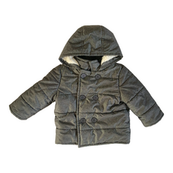 Charcoal Buttoned Up Winter Coat 12-18 months / Male / Everyday