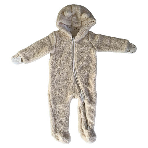 Cream Sherpa 1-Piece 12-18 months / Female / Everyday