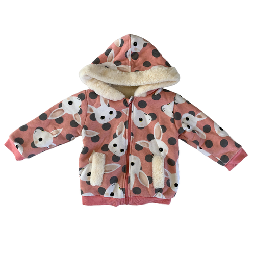 Pink Bunny Winter Coat