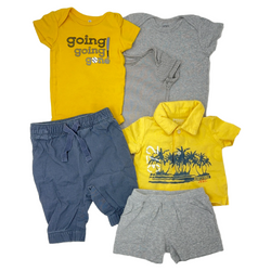 Grey and Yellow