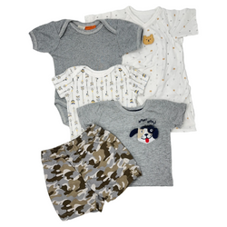 Little Boy in Grey