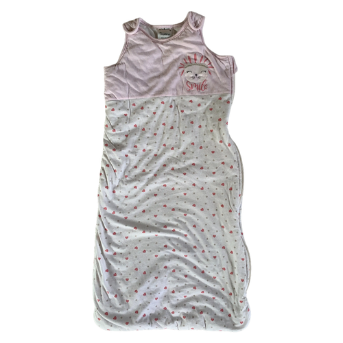 Pink Hearts Sleep Sack 12-18 months / Female / Everyday