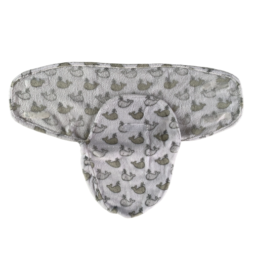 Whale Print Baby Swaddle 0-3 months / Unisex / Everyday